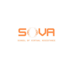 logo of SOVA color orange